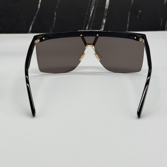 NEW SAINT LAURENT SL537 PALACE 001 SUNGLASSES BLACK EYEWEAR SL 537 PALACE 001